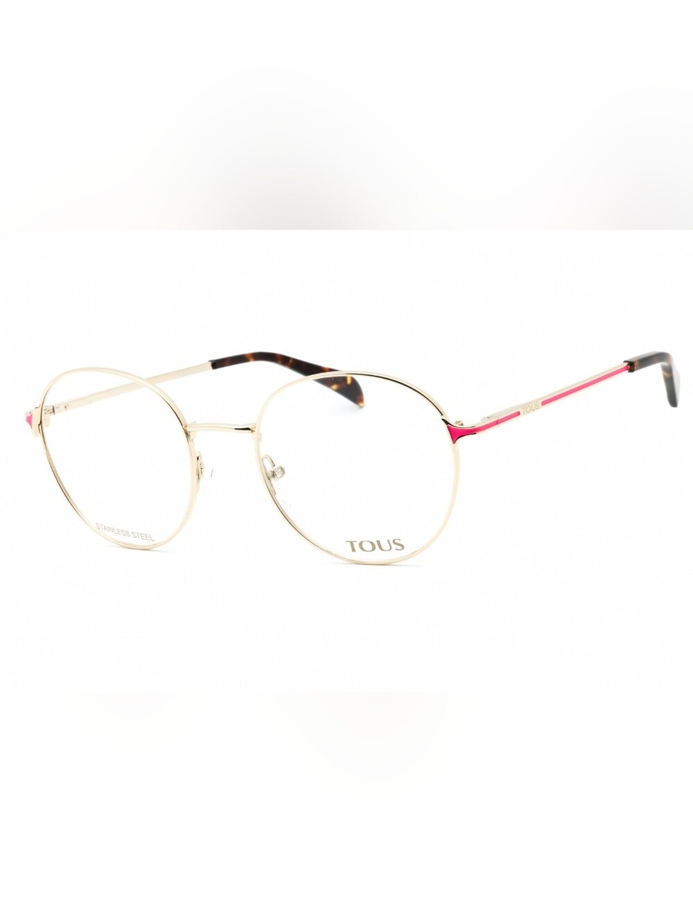 Tous VTO448, LIGHT GOLD/clear demo lens, Size51X19X140
